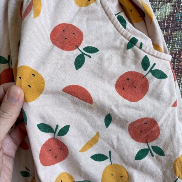 Hanna Andersson size 10 Kids Fruit Print Dress with scoop neck - Picture 13 of 14